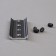NOVOTECH connecting bar. Flum, 70x22x5 mm, black color