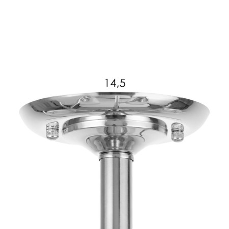 Lamp ceiling angel 52x52x27, 3x60W E27, chrome-6