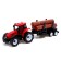 A set of inertial tractors "Farmer" with a trailer, 3 pieces