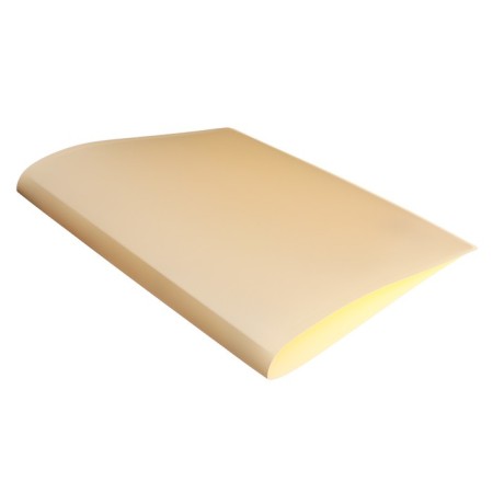 Folder on 4 rings A4, Calligrata, 18 mm, 500 μm, milky white, mix-4
