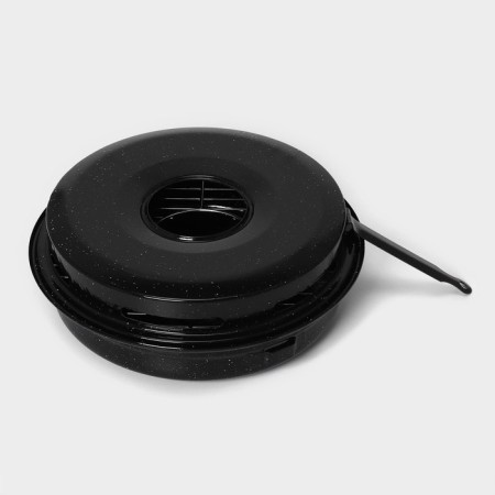 Sleepy-grill Healthy Grill, D = 33 cm, enameled coating, black color-10
