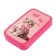 Penal 2 sections, 125 x 205 x 40 mm, calligrata 30p26/2 "Cute cat", laminated cardboard