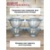 A set of baking pots Panairo Sogretta, with a lid, heat -resistant glass, 1.2 l, 8 objects