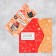 An envelope for money with an additional element "Happy Birthday", handmade, 19 × 9 cm