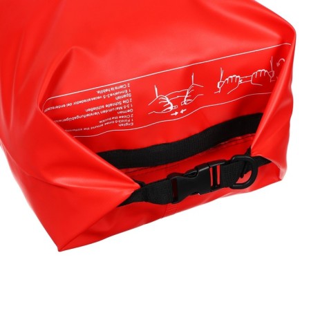 Yugana Germushka, PVC, waterproof 40 liters, one belt, red-8