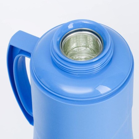 Thermos 1 l, with a glass flask, retains heat 8 hours, 30 x 16 cm, blue-2