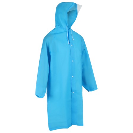 Maclay raincoat, hiking, p. L, blue color-7