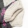 Women's woolen socks shortened, gray color, size 25