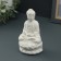 Figure "Buddha" 15x10cm, white