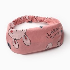 A scarf for a girl, pink color, size 52-54