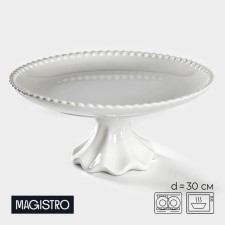 Cakes for cakes and desserts Porcelain Magistro 