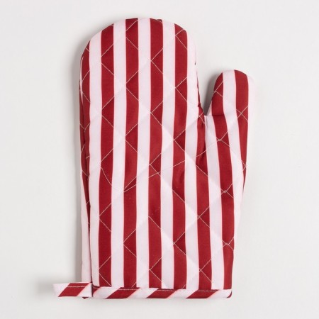 Kitchen set 2 objects of the share color Burgundy Take 17x17 cm, mittens 26x16 cm, 100% p/e-2