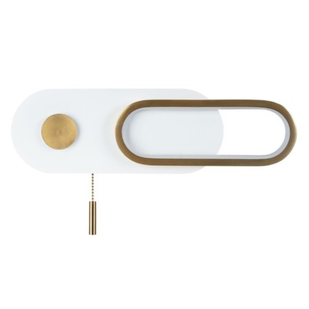 Wall lamp Arte Lamp Lucas A2602AP-10WH, LED, 10 W, 40x5x12 cm, 500 lm, white