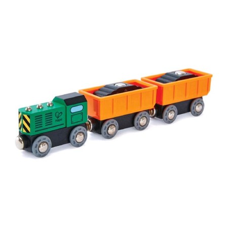 Diesel cargo train