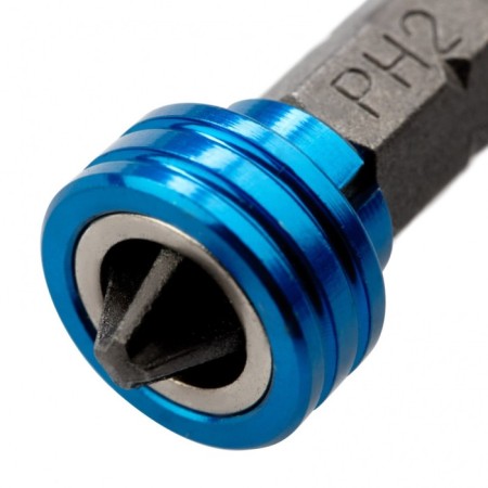 Bit Gross 11456, magnetized, S2 steel, with a limiter, PH2 x 50 mm-2