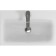The built -in sink Cersanit Moduo 60 SLIM, with 1 hole for the mixer, white