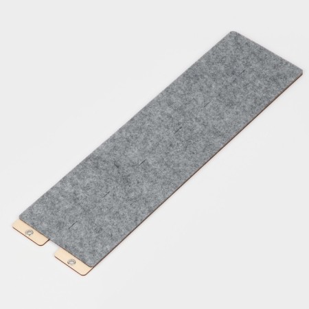 Clogging double double, 55 x 15 cm, gray-2