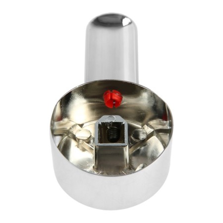 Zein mixer handle, under a 35 mm cartridge, zinc, chromium color-3
