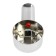 Zein mixer handle, under a 35 mm cartridge, zinc, chromium color