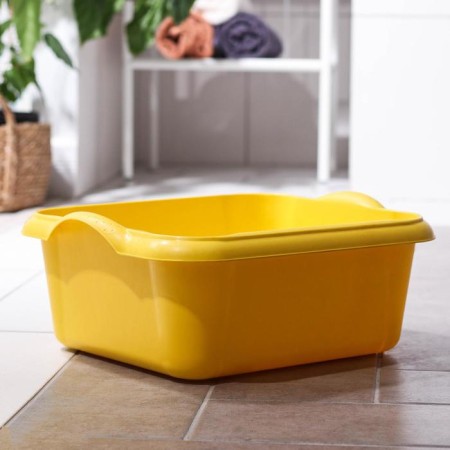 Square pelvis, 10 l, color mix