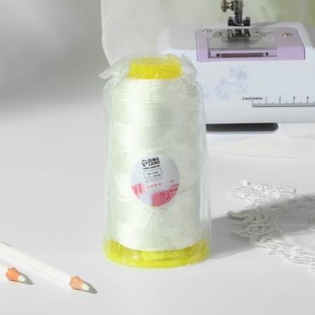 Shoe threads, 500d/3, 600 m, white color-3
