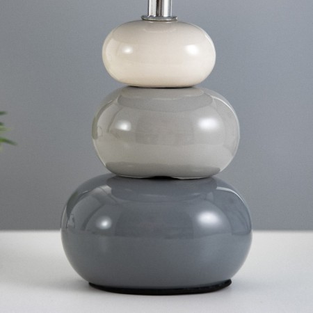 Table lamp "Balance" E14 40W gray 16x16x33 cm Risalux-3