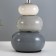 Table lamp "Balance" E14 40W gray 16x16x33 cm Risalux