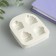 Mold Silicon "Pies" 4 items 1.2x6.5x8 cm