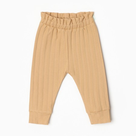 Pants for children, dark beige color, height 74 cm
