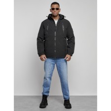 Sports male winter, size 58, black color