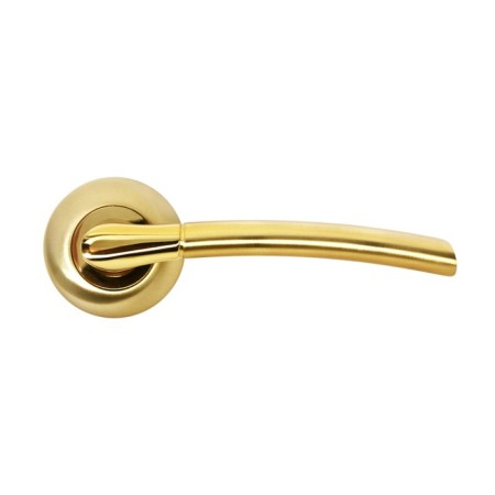 Door handle Rucetti Rap 6 SG/GP, matte gold/gold