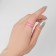 Silicone ring "reflective", set of 10 pcs., Mix color