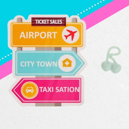Game set "Fashion Journey" Helicopter, Doll, Accessories-14