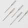Needles for household sewing machines, universal, No. 80, 5 pcs