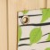 Wallwathered Organizer on eyelets 8 departments, Print Birch, 62x30 cm, felt