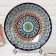 Largan Rishtan ceramics "Patterns", 33 cm, blue, deep