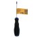 Slate Cross tundra, satin, magnet, two -component handle, PH0 x 75 mm