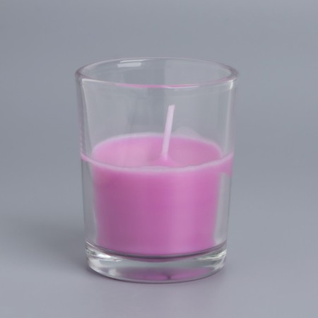 Aromatic candle in a glass "Nyud", 5x6 cm, lavender-2