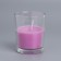 Aromatic candle in a glass "Nyud", 5x6 cm, lavender