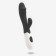 Vibrator - "wow" rabbit, clitoris stimulator and dots G, IP67, black