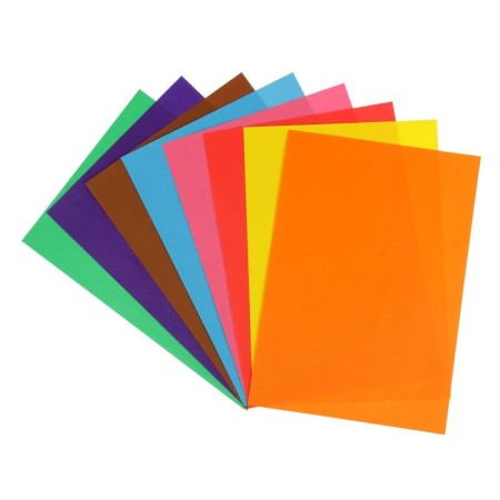 Tsilateral-colored paper A4, 16 sheets, 8 colors "Kalyaka-Malyak"-1