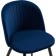 STULL OF A GABI Metal Carcass 1 Metal/velor, Black/Blue 49x53x79 cm