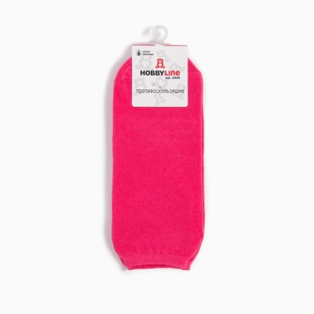 Women's socks anti-slip, pink color, size 23-25 ​​(36-40)-4