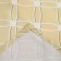 Set of curtains of openwork 147x267 +/- 3cm 2pcs, green, gabardin, p/e
