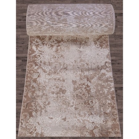 Karmen Hali Armina Carpet, size 80x2500 cm, color Brown/Brown