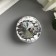 Decor for creativity Plastic "Rhinesta Diamond. Transparent" set of 10 pcs 2.5x2.5 cm