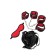 Bondage set Anonymo 0705, polyester, red