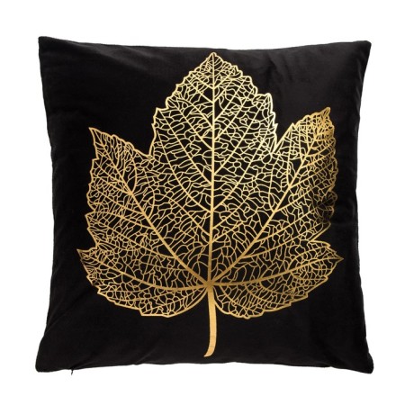 Pillowcase decorative Ethel "Leaf" 42x42 cm, velor
