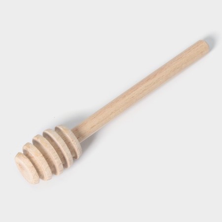 Spoon for honey, 14 cm, beech, in packaging with a suspension-3