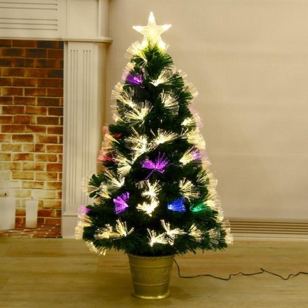 Fibrooptic Christmas tree "Big" 90 cm D of the lower tier 45 cm 80 branches